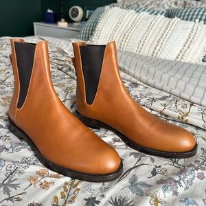 Lafayette 148 New York Barrett Brown Stretch Booties